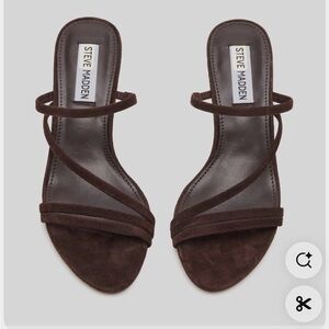 Steve Madden Brown Heeled Sandals